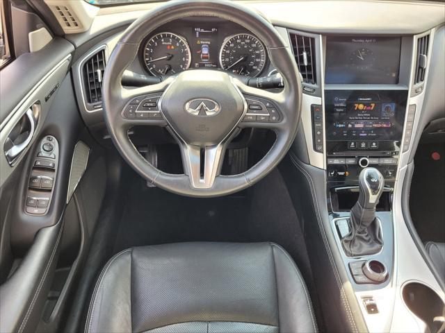used 2022 INFINITI Q50 car, priced at $27,627