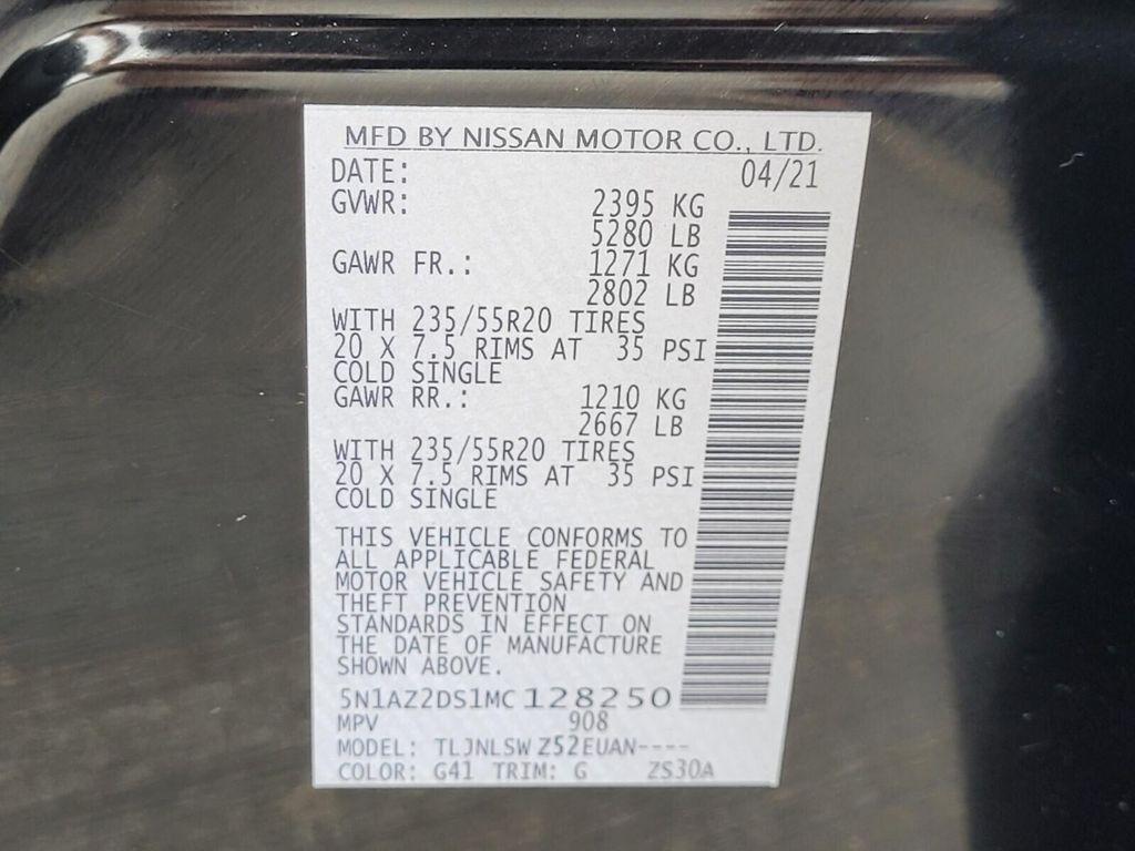 used 2021 Nissan Murano car, priced at $20,000