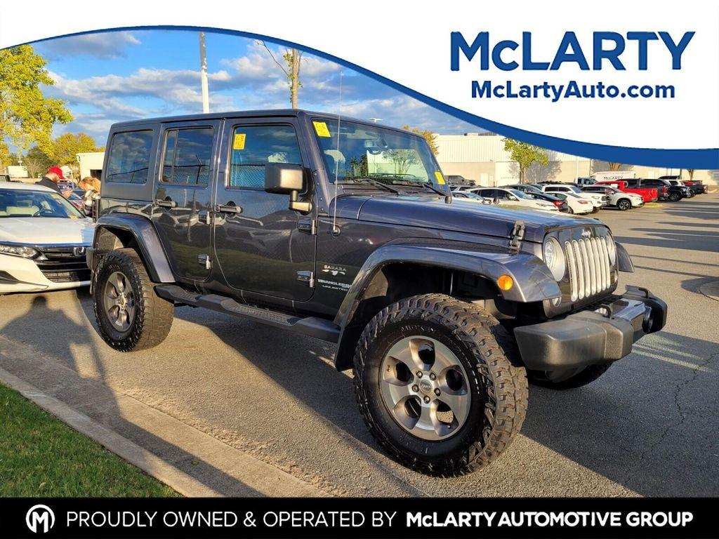used 2018 Jeep Wrangler JK Unlimited car, priced at $24,005