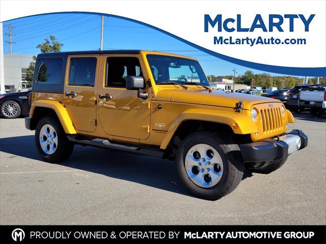 used 2014 Jeep Wrangler Unlimited car, priced at $20,775