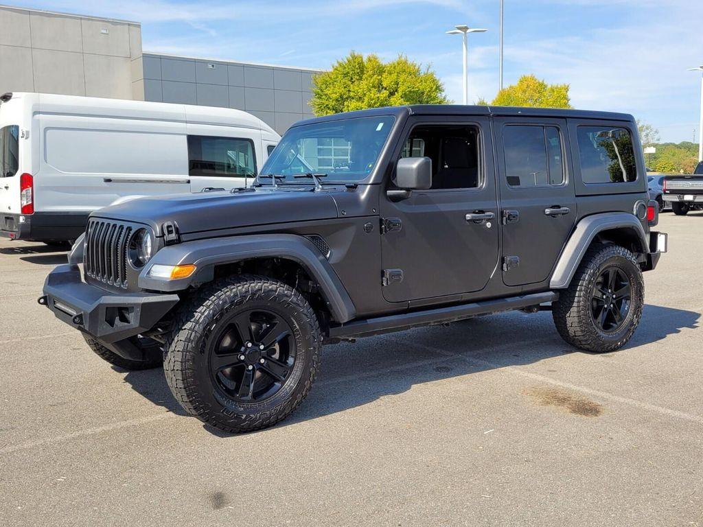 used 2022 Jeep Wrangler Unlimited car, priced at $27,288