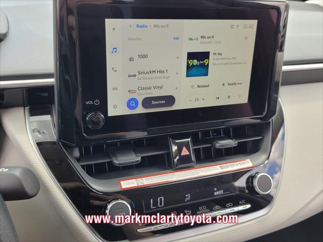 new 2025 Toyota Corolla car, priced at $23,397