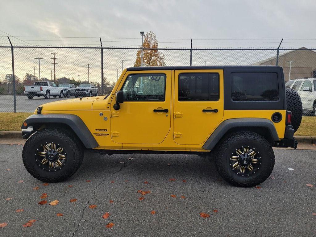used 2015 Jeep Wrangler Unlimited car, priced at $16,501