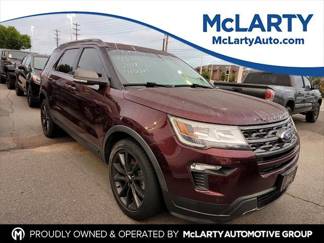 used 2018 Ford Explorer car, priced at $18,605