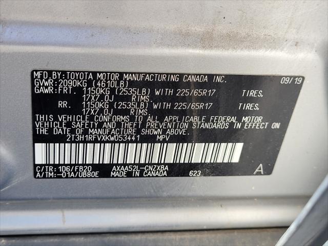 used 2019 Toyota RAV4 car, priced at $22,992
