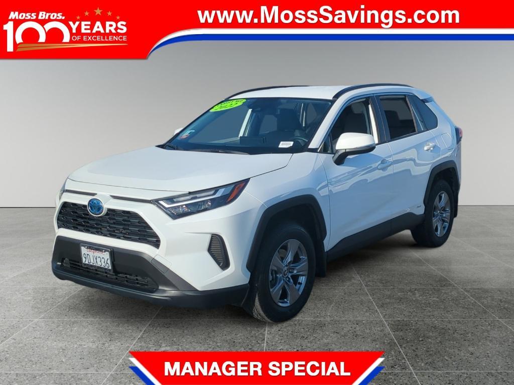 used 2022 Toyota RAV4 Hybrid car, priced at $32,141