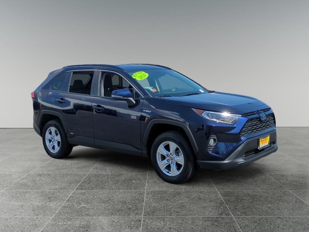 used 2021 Toyota RAV4 Hybrid car, priced at $23,500