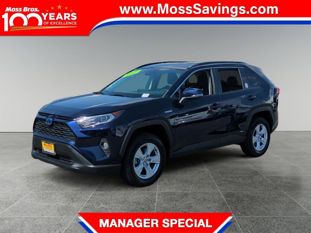 used 2021 Toyota RAV4 Hybrid car, priced at $23,500