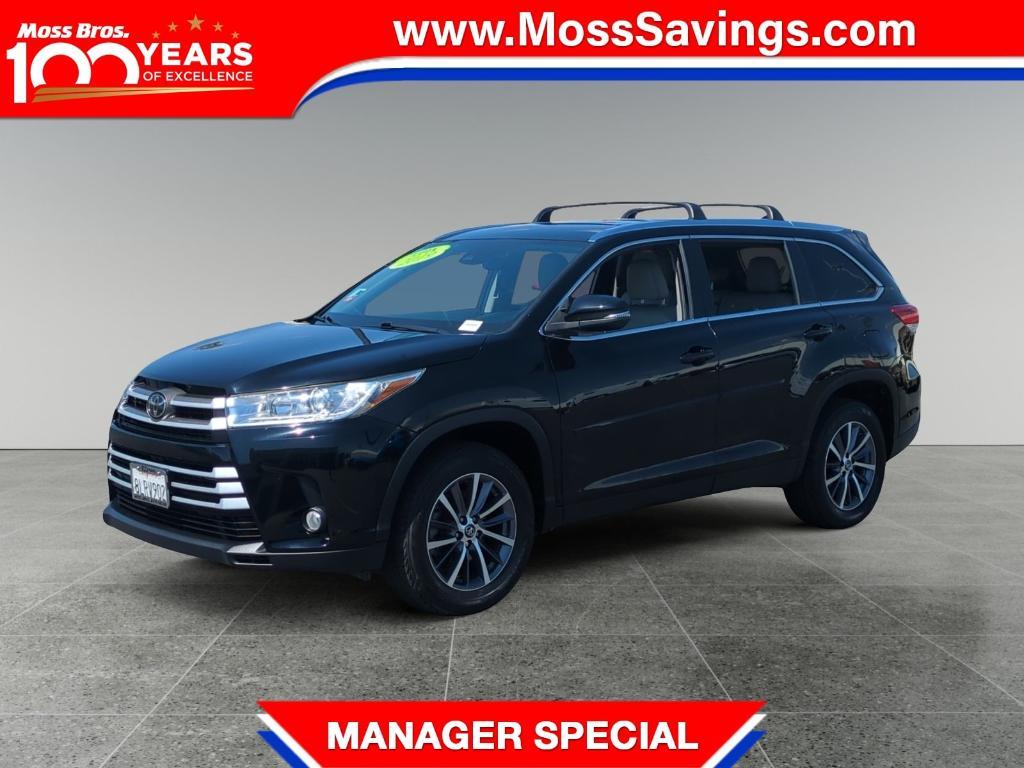 used 2019 Toyota Highlander car, priced at $25,966