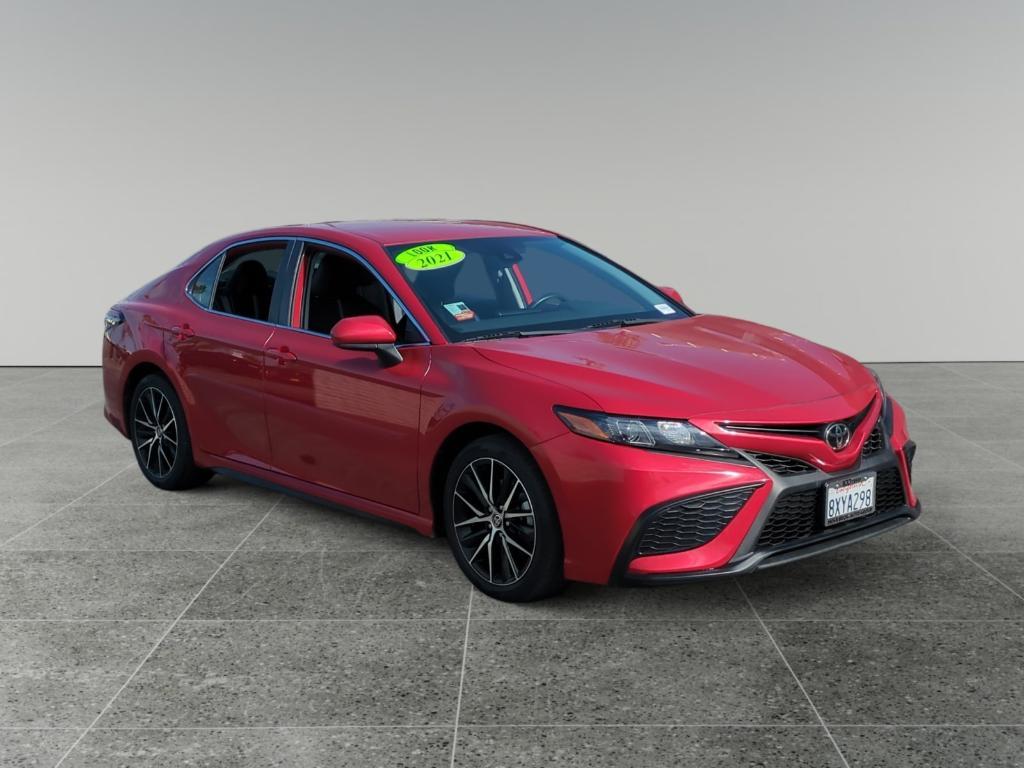 used 2021 Toyota Camry car, priced at $26,600