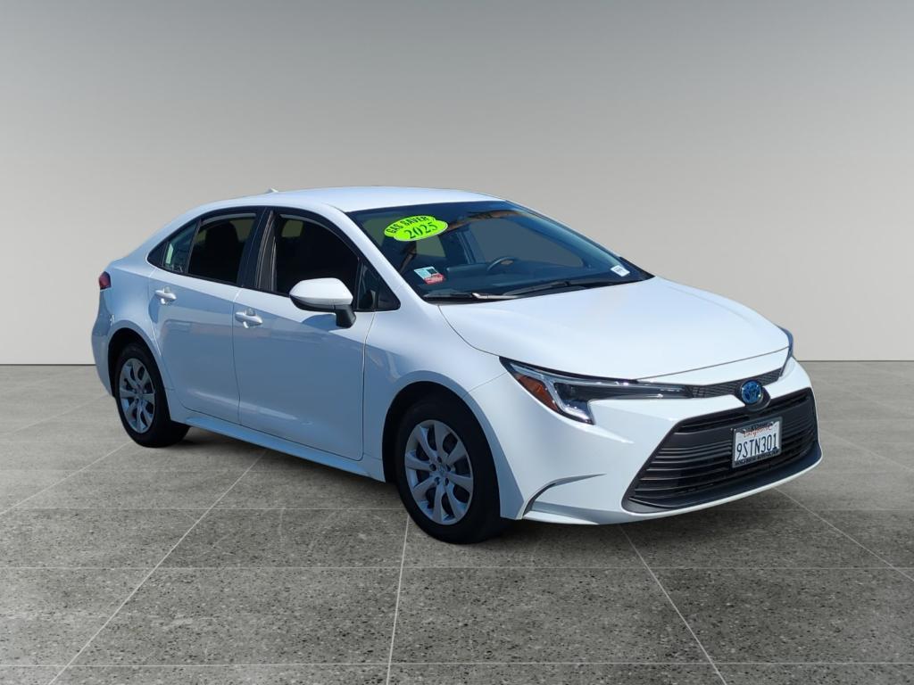 used 2025 Toyota Corolla Hybrid car, priced at $27,843