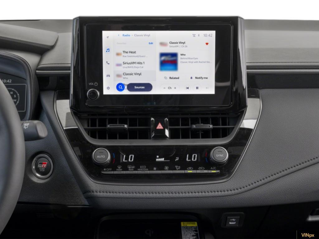 new 2025 Toyota GR Corolla car, priced at $50,064