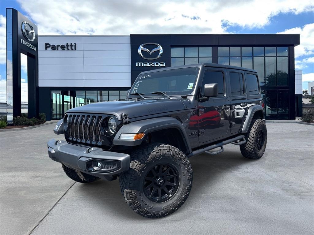 used 2021 Jeep Wrangler Unlimited car, priced at $30,990