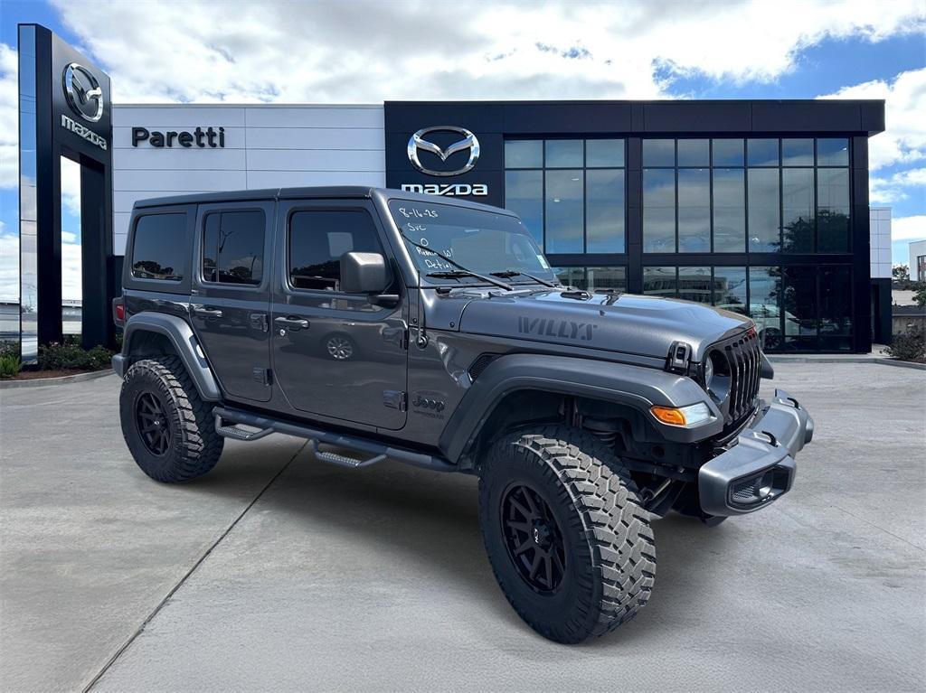 used 2021 Jeep Wrangler Unlimited car, priced at $30,990