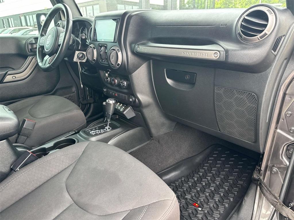 used 2017 Jeep Wrangler Unlimited car, priced at $23,250