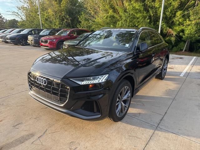 used 2023 Audi Q8 car, priced at $58,990