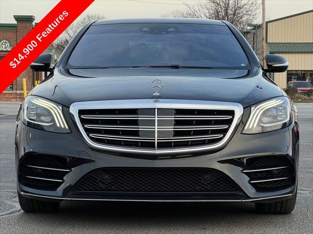 used 2018 Mercedes-Benz S-Class car, priced at $35,995