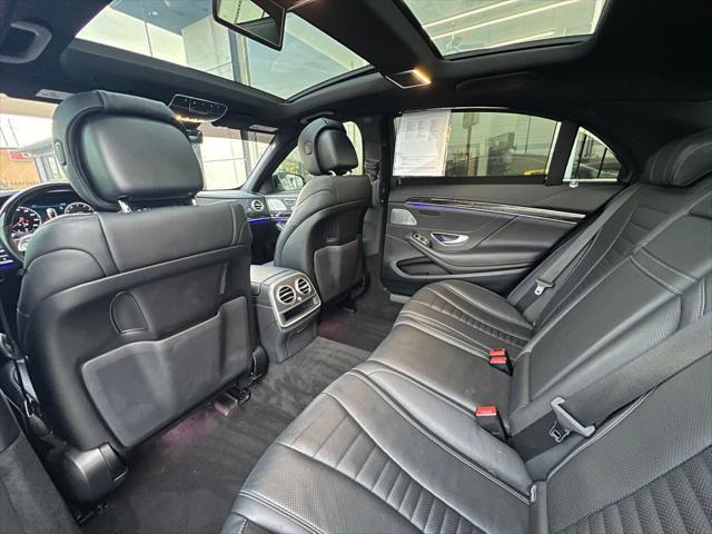 used 2018 Mercedes-Benz S-Class car, priced at $35,995