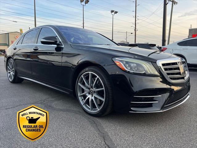 used 2018 Mercedes-Benz S-Class car, priced at $35,995