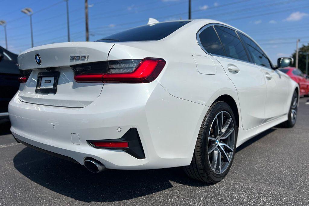 used 2021 BMW 330 car, priced at $22,500