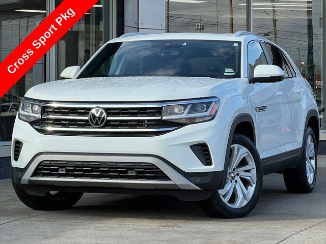 used 2021 Volkswagen Atlas Cross Sport car, priced at $27,495