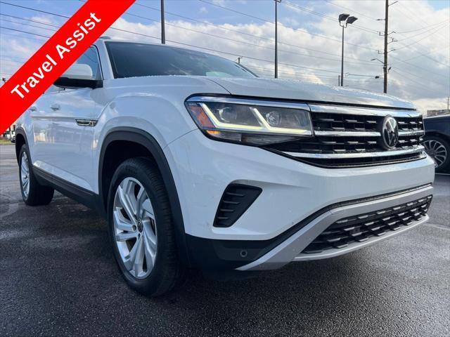 used 2021 Volkswagen Atlas Cross Sport car, priced at $25,995