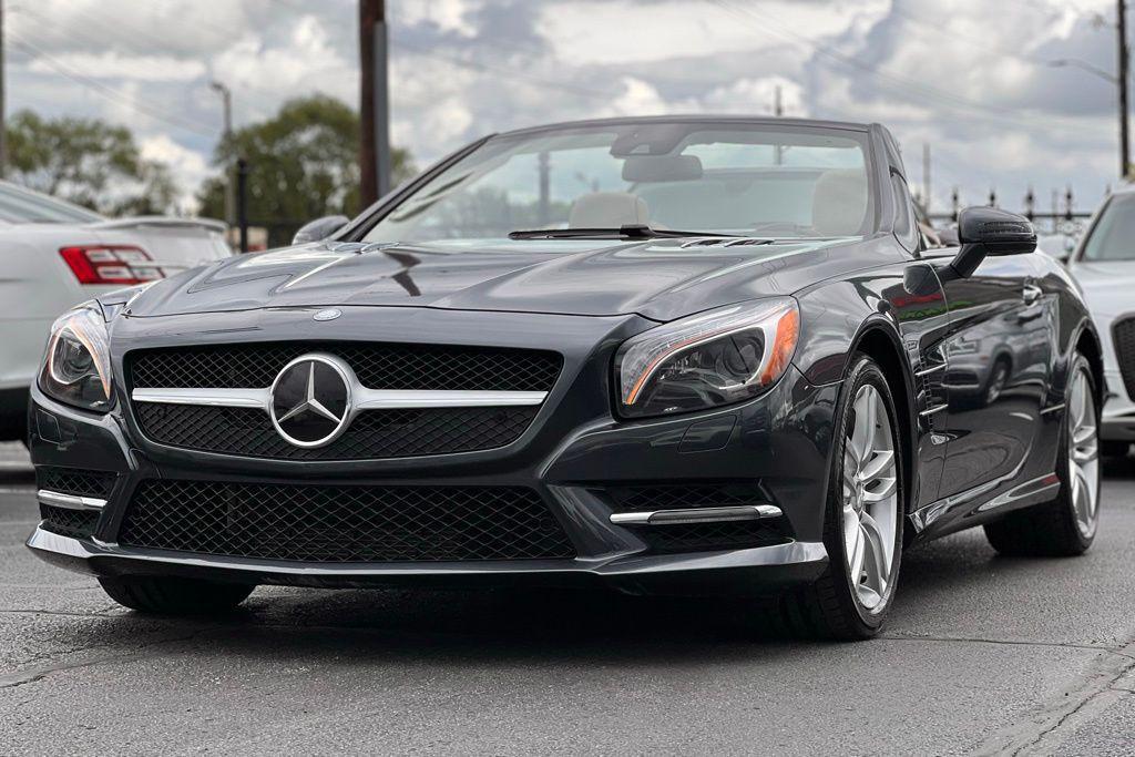 used 2015 Mercedes-Benz SL-Class car, priced at $29,000