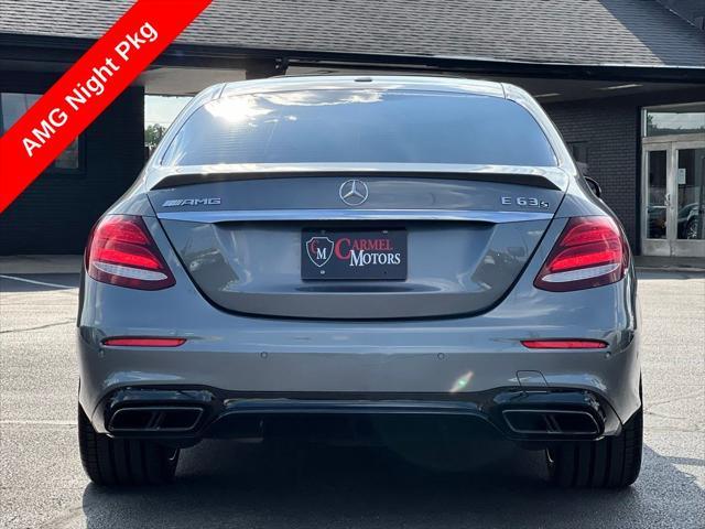 used 2018 Mercedes-Benz AMG E 63 car, priced at $41,495