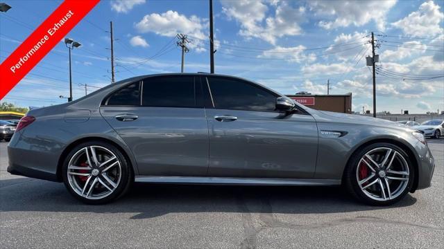 used 2018 Mercedes-Benz AMG E 63 car, priced at $41,995