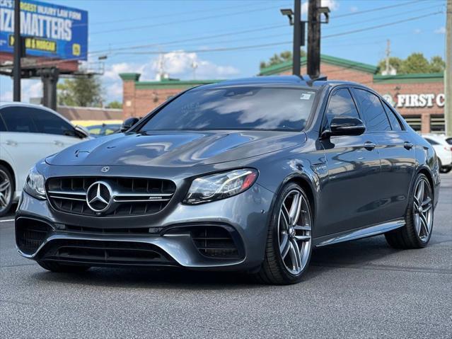 used 2018 Mercedes-Benz AMG E 63 car, priced at $41,495