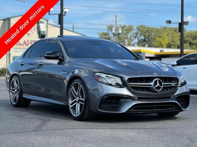 used 2018 Mercedes-Benz AMG E 63 car, priced at $41,995