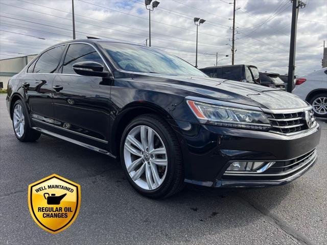 used 2018 Volkswagen Passat car, priced at $17,495