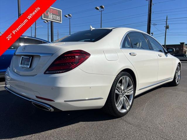 used 2018 Mercedes-Benz S-Class car, priced at $38,495