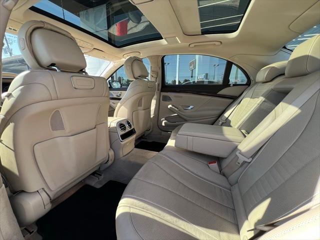 used 2018 Mercedes-Benz S-Class car, priced at $38,495