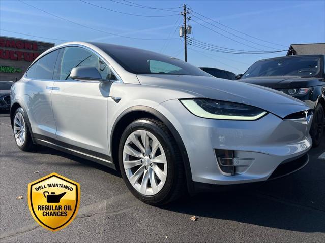 used 2017 Tesla Model X car, priced at $28,995