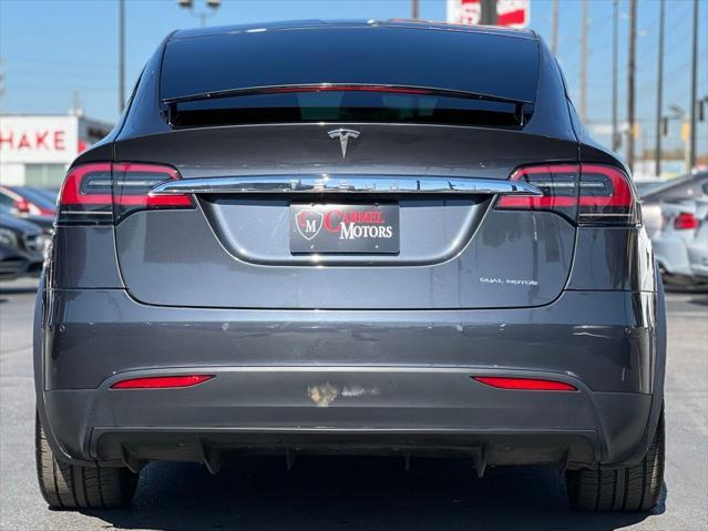 used 2020 Tesla Model X car, priced at $45,495