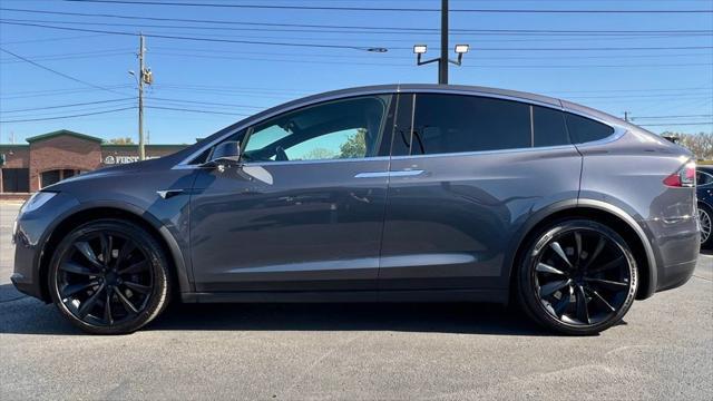 used 2020 Tesla Model X car, priced at $45,495