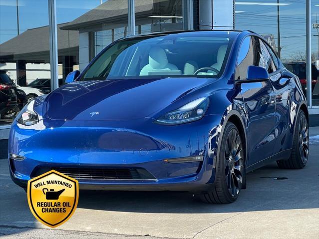 used 2022 Tesla Model Y car, priced at $31,995