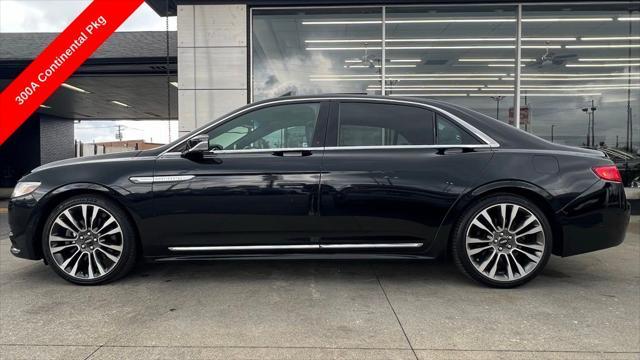 used 2017 Lincoln Continental car, priced at $25,495