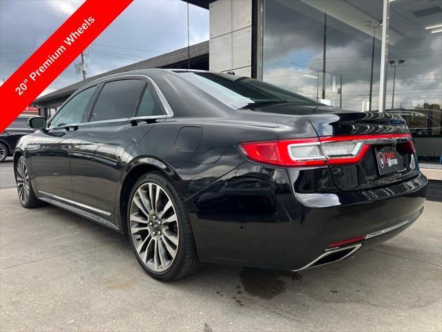 used 2017 Lincoln Continental car, priced at $25,495