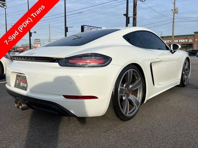 used 2018 Porsche 718 Cayman car, priced at $46,995