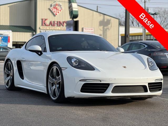 used 2018 Porsche 718 Cayman car, priced at $46,995