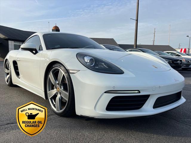 used 2018 Porsche 718 Cayman car, priced at $46,995