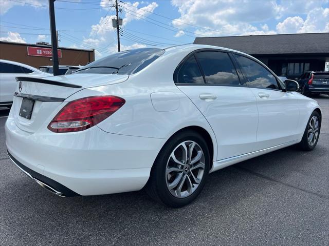 used 2017 Mercedes-Benz C-Class car, priced at $18,500