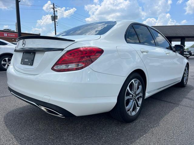 used 2017 Mercedes-Benz C-Class car, priced at $18,500