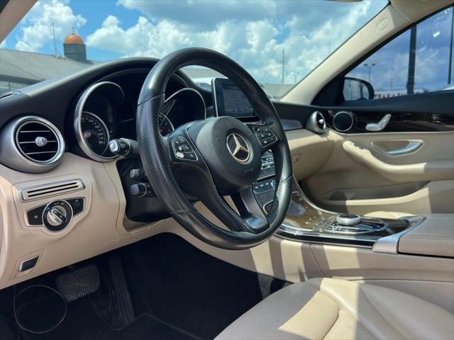 used 2017 Mercedes-Benz C-Class car, priced at $18,500