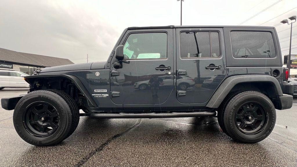 used 2018 Jeep Wrangler JK Unlimited car, priced at $20,200