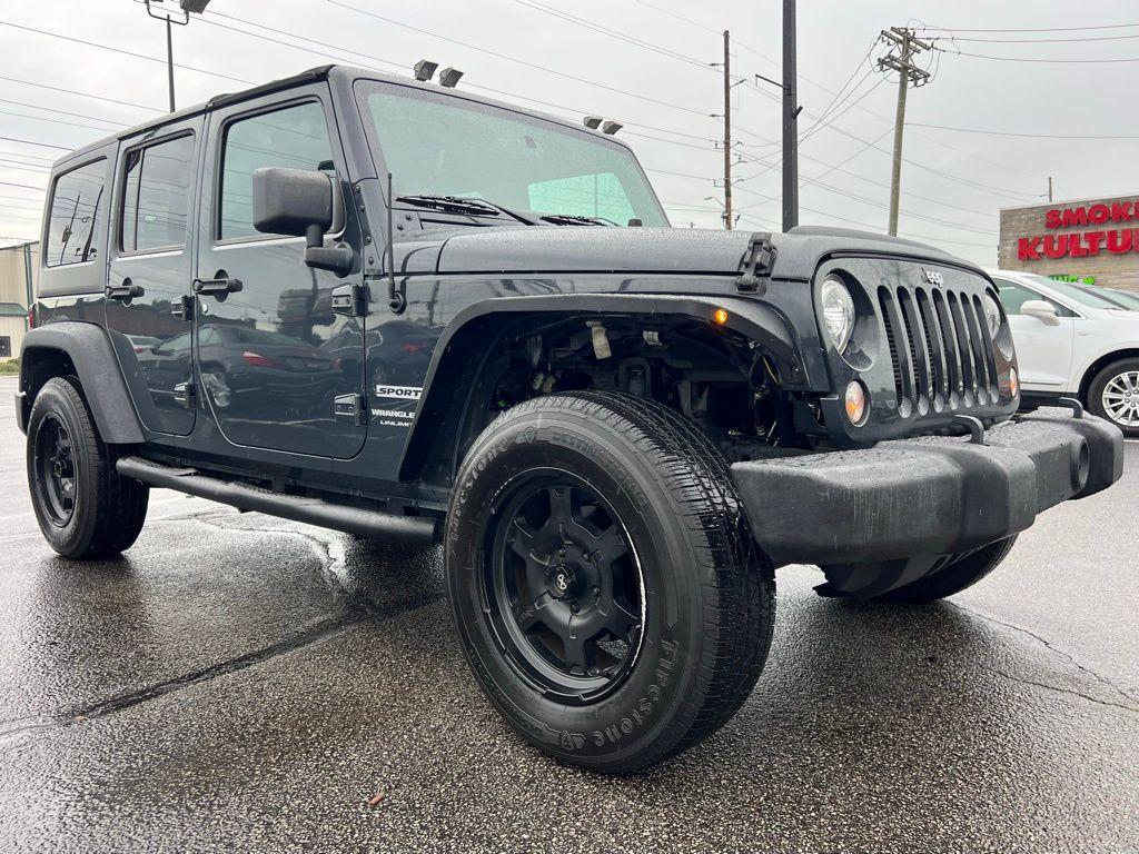 used 2018 Jeep Wrangler JK Unlimited car, priced at $20,200