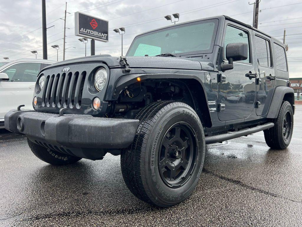 used 2018 Jeep Wrangler JK Unlimited car, priced at $20,200