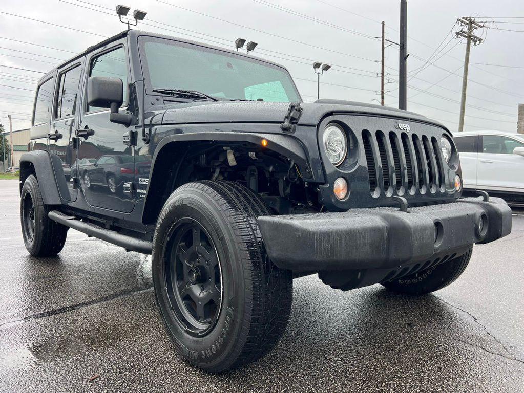 used 2018 Jeep Wrangler JK Unlimited car, priced at $20,200